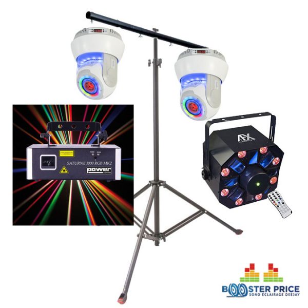 Location Mega pack leds laser III